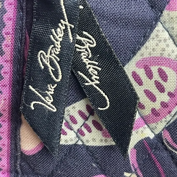 Vera Bradley Purple and Yellow Floral Backpack​​​ - Picture 9 of 12